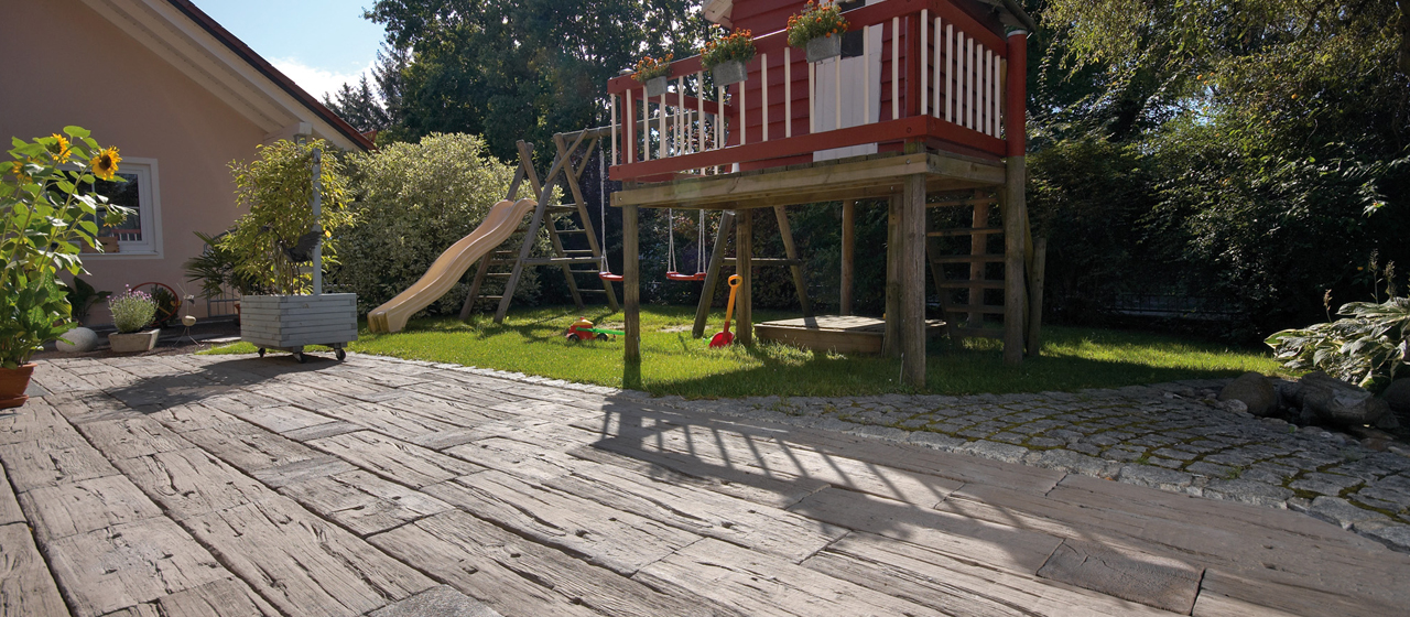 Natursteine in Holzoptik | Berger Bauelemente Barsinghausen